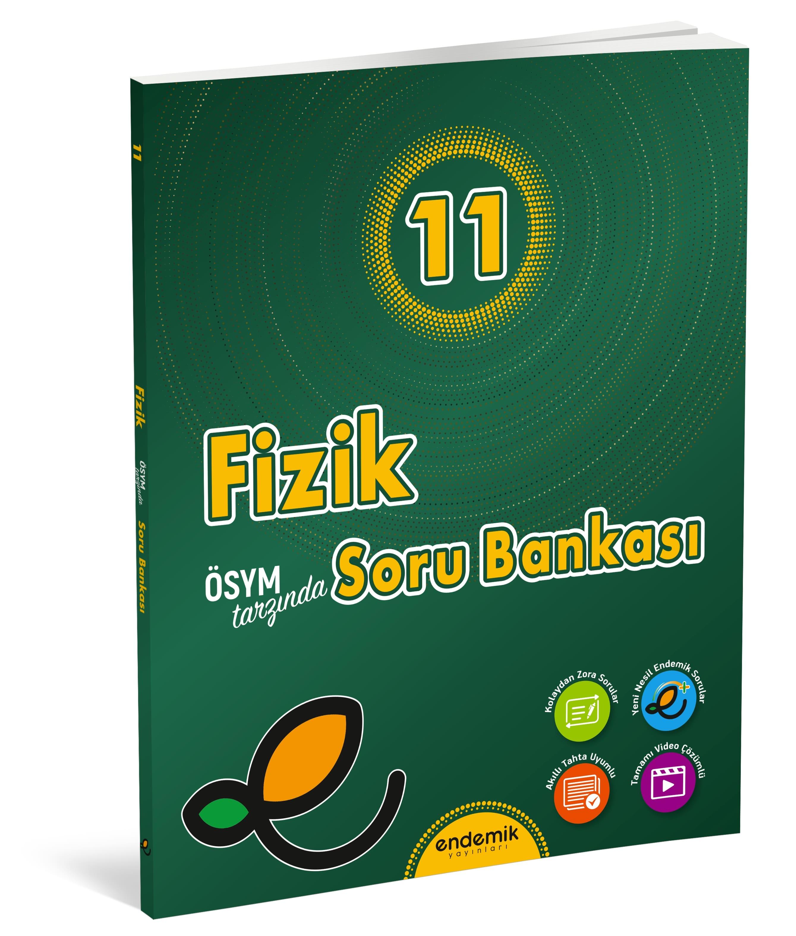 Endemik Yayınları 11.Sınıf Fizik Soru Bankası